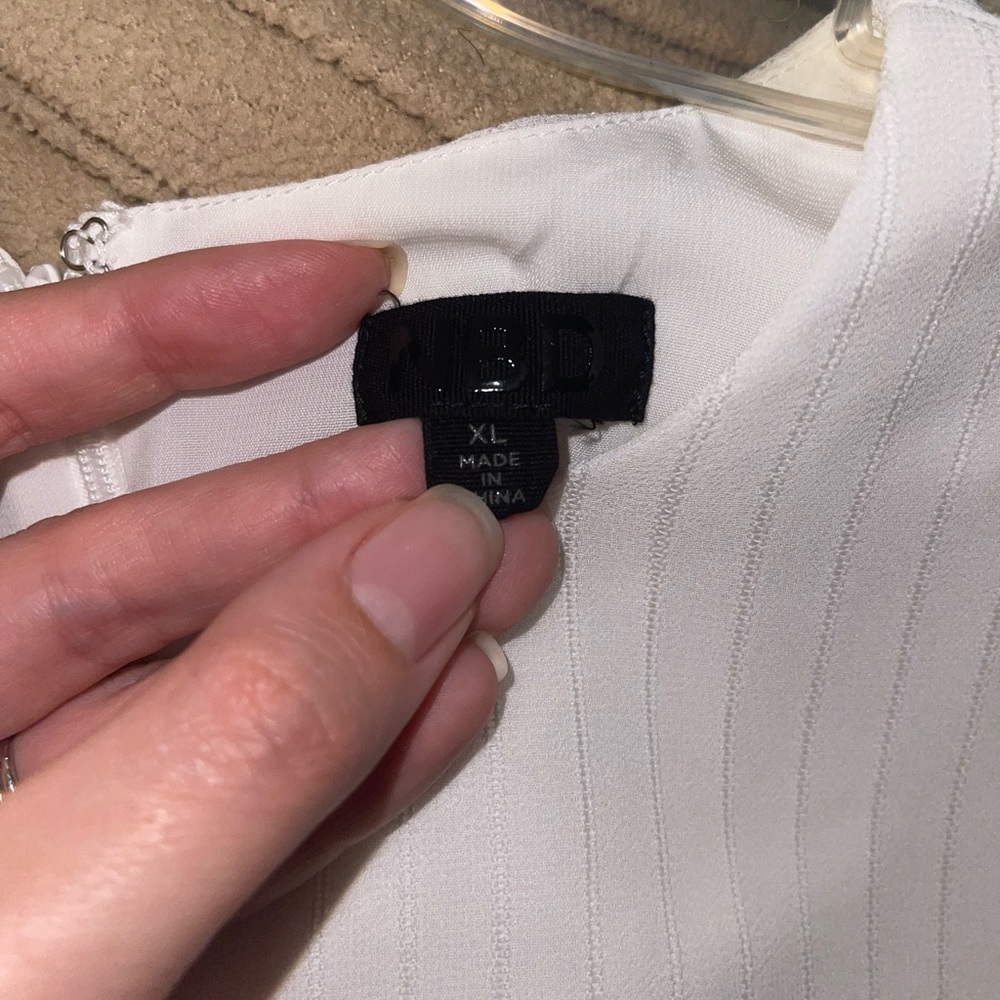 Revolve: NBD Arijana dress in white - Picture 5 of 5